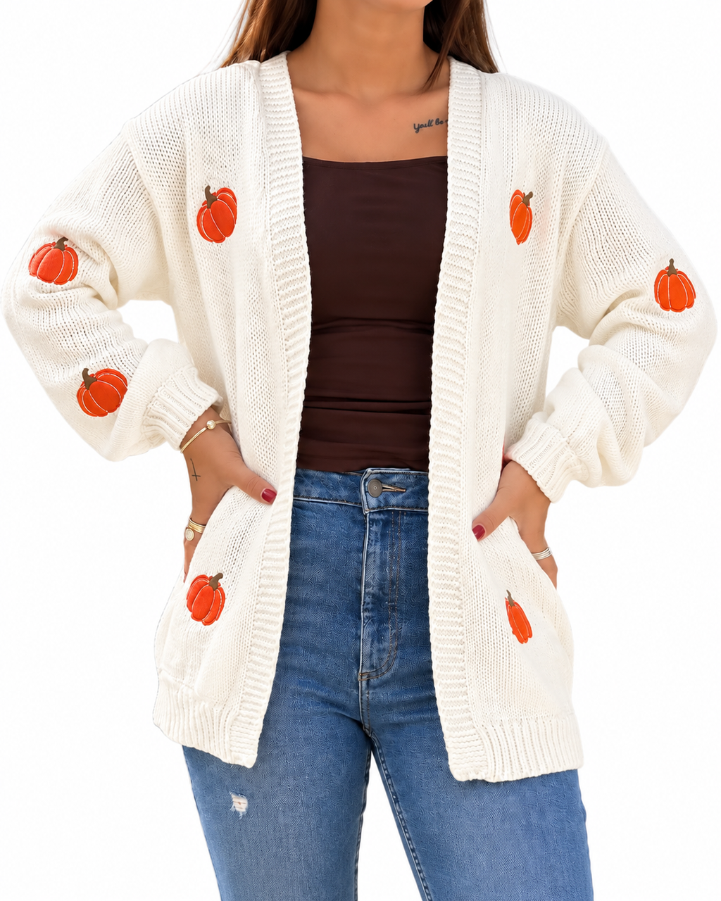 Pumpkin Cardigan