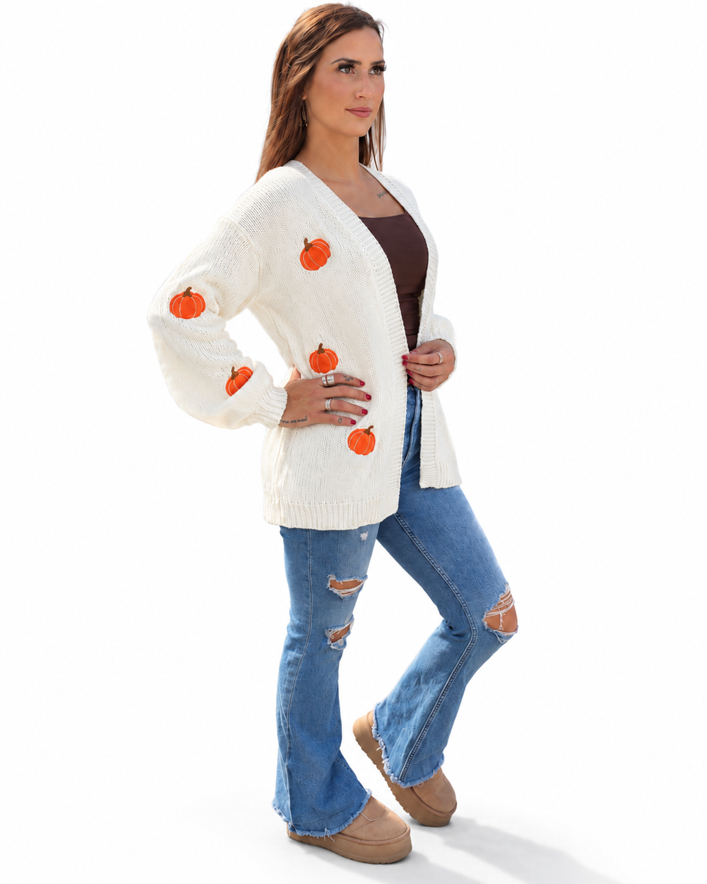Pumpkin Cardigan