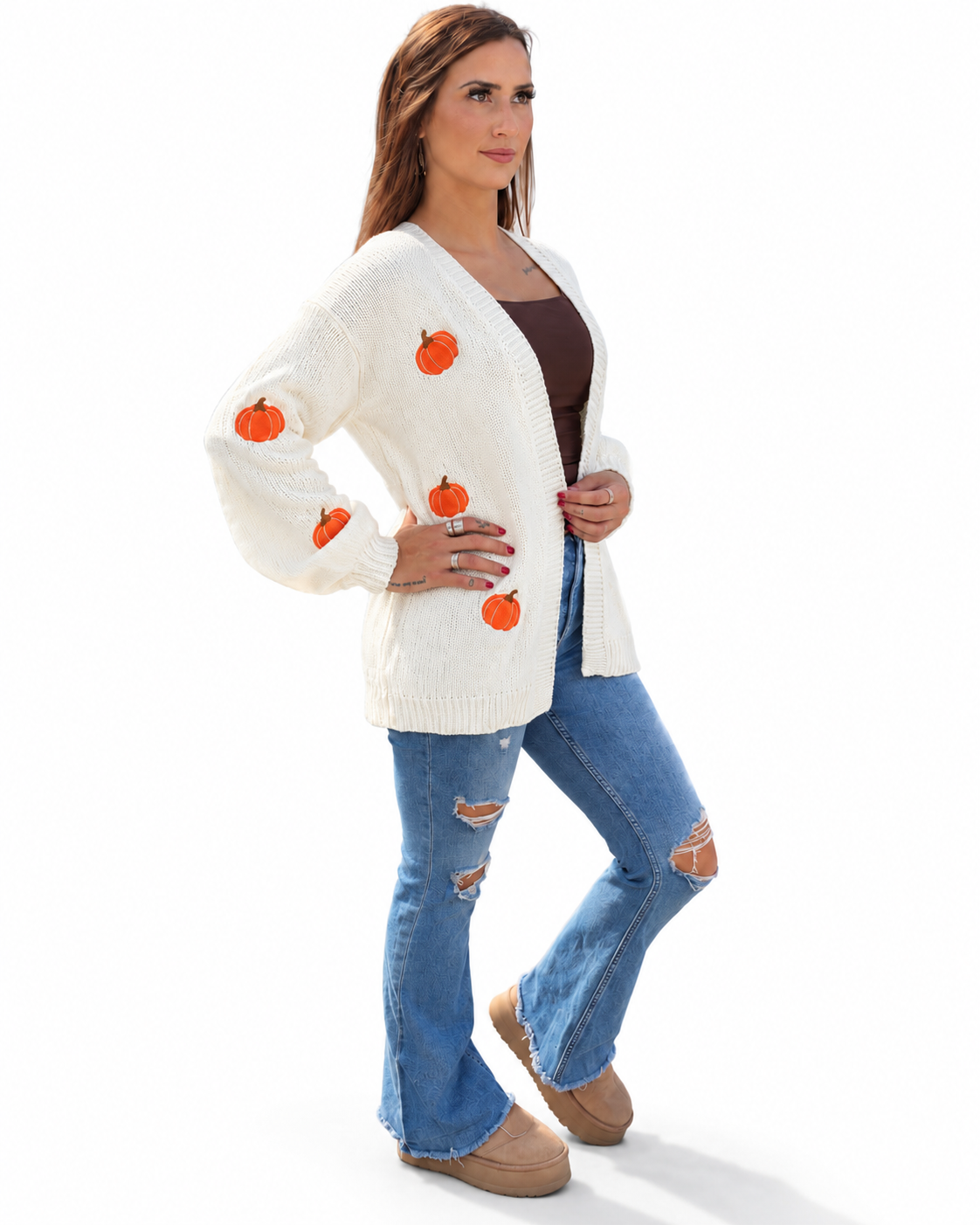 Pumpkin Cardigan