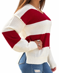 Red Striped Sweater